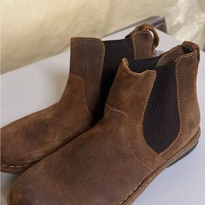 Born Brown Leather Chukka Boots